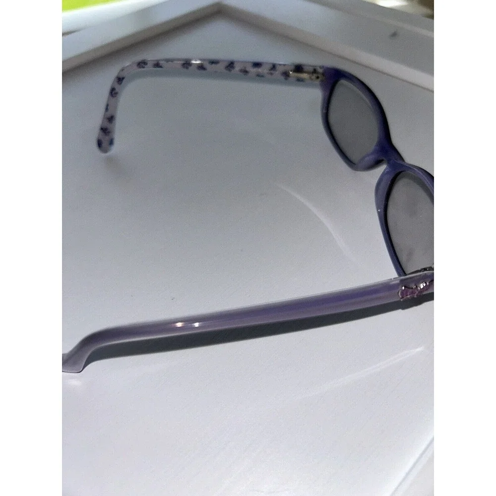 Lilly Pulitzer LEANDRA Eyeglasses with prescription purple frame 100% AUTHENTIC